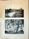 Old 1897 Graeco-Turkish War Frontier Peneios Bridge Hermits Caves Tri Victorian