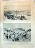 Old 1897 Graeco-Turkish War International Troops Canea Krania Greek W Victorian
