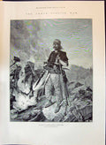 Antique Print 1897 Graeco-Turkish War Albanian Sier Lighting Signal-Fire Wo 19th