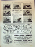 Old 1897 Maythorn Carriages Advertisement Barnard Bishop Diamond Cutt Victorian