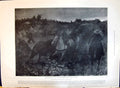 Old 1897 Graeco-Turkish War Greeks Larissa Panic Outside Frontier Blo Victorian