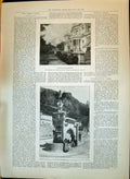 Old 1897 Chateau Malet Monaco Drinking-Fountain Mentone Queen'S Diamo Victorian