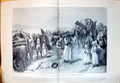 Old 1897 Graeco-Turkish War Panic Stricken Greeks Flight From Larissa 19th