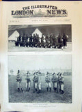 Old 1897 West African Houssas Mounted Rifles Colonial Troops Queens D Victorian