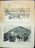 Old 1897 Graeco-Turkish War Pharsala Battle Domoko Greeks Queensferry Victorian