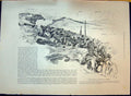 Old 1897 Greek Rifle-Pit Battle Velestino Mati Artillery Officers Wat Victorian
