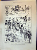 Old 1897 Royal Military Tournament Agricultural Hall Islington Highga Victorian