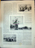 Old 1897 Army Navy Exhibits Industrial Hall Machinery Djurgarden Gubb Victorian