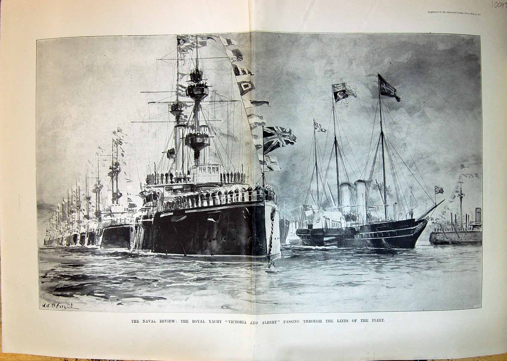 Old 1897 Queen Jubilee Prince Wales Children'S Feast People'S PalaceVictorian