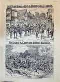 Antique Print 1897 Ellimans Embrocation Horses Brooke'S Monkey Brand Soap 19th