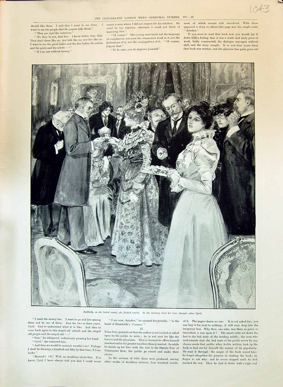 Old 1897 Ladies Men Romance Advertisement Bird'S Custard Powder Child 19th