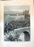 Old 1897 British Army War Battles Vittoria Hussars Puentes Dorado Lin Victorian
