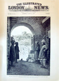 Old 1897 Indian Frontier Gate Ali Musjid Fort Entrance Khyber Pass Af Victorian