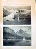Old 1897 Lynn Canal River Boats Bentinck Arm Bella-Coola Dunne Palmer Victorian