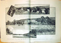 Old Print 1897 Ireland Baron'S Court Duke Abercorn House Lakes Montbard 19th