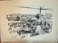Old 1897 Duke York Ireland Jumping Dublin Horse Show Lady Man Firesid Victorian
