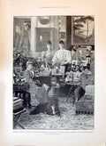 Old 1897 Copenhagen Queen Denmark Princess Wales Amalienborg Duchess Victorian