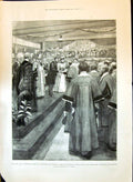 Old 1897 Royal Visit Ireland Duke York Railway Belfast Northampton Pi Victorian