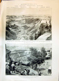Old 1897 Indian Frontier Salarzai Bajaur Shabkadr Fort Bengal Shanker Victorian