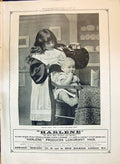 Antique Old Print 1897 Advertisement Edwards Harlene Hair Producer Restorer