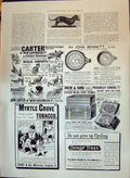 Old 1897 Dachshund Wiseacre Model Taylor Carter Bennett Myrtle Tobacc Victorian