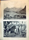Old 1897 Indian War Tirah Khan Sahib Dargai Chagru Mayor Davies Dewar Victorian