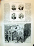 Old 1897 Wheeler Knill Duckworth Walton Bishop'S Gate Funeral Duchess Victorian