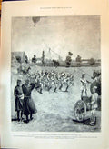 Old 1897 Contrivance Rapid Rising Lowering Balloons German Army Richa Victorian