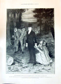 Old 1897 Haymarket Theatre Little Minister Emery Maude Jane Barlow Wr Victorian
