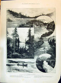 Old 1897 White Horse Rapids Yukon Secretan Camp Dawson Lindeman Steve Victorian