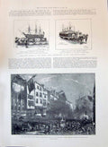 Old 1897 Lord Mayor London Chancery Model Ship Britannia Minerva Skip Victorian