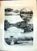 Old 1897 Lagos Dahomey Oepara River Hinterland Indian Frontier Sempag Victorian