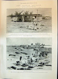 Old 1897 Soudan Advance House Nubian Desert Station Railway Making Ab Victorian