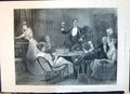 Old 1898 Seeing New Year Celebrations Fox Hunting Podger Sport Hounds Victorian
