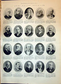 Old Print 1898 Honours Maclure Struthers Tuke Bond Brown Clarke Her Boxe 19th