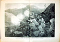 Old 1898 Indian Frontier Tribesmen Firing British Camp Bagh Nightfall 0 19th