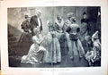 Old 1898 Preparing Fancy Dress Ball Finishing Touches Costumes Lucien 19th