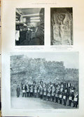 Old 1898 English Freemasons Jerusalem Memorial Portal Vermont Marix W Victorian