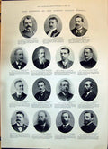 Old 1898 London Council Wolverton Peppercorn Sawell Phillimore Rutlan Victorian