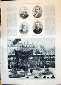 Old 1898 Ingram Steadman Lawson Osborn Prince Wales Foundation Stone Victorian