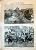 Old 1898 Bombay Riots Nurses Plague Hospital Tangi Malakand Field For Victorian