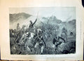 Old Print 1898 Soudan War Marching Song Soundaese Siers Orton Browne Joy 19th
