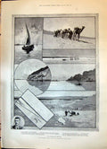 Old 1898 Barrage River Nile Railway Limestone Assouan Quarries Willco Victorian
