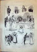 Old 1898 Paul Potters Play Conquerors James'S Theatre Irving Collier Victorian