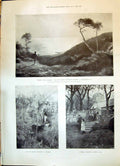 Old 1898 Isle Arran Church Meadow Arlington Gloucestershire Lady Shal Victorian