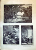 Old 1898 Forest Sheep Clipping Westmorland William Conqueror Lucas Co Victorian