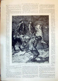 Old 1898 Sunderlands Injured Man Horses Spanish American War Harbour Victorian