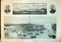 Old 1898 Spanish American War Blanco Montojo Ship Harbour Havana Alfo 19th