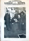 Old 1898 Funeral Mr Gladstone Kissing Dorothy Drew Graveside Forestie Victorian