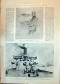 Old 1898 Spanish American War Admiral Sampson United States Monitor S Victorian